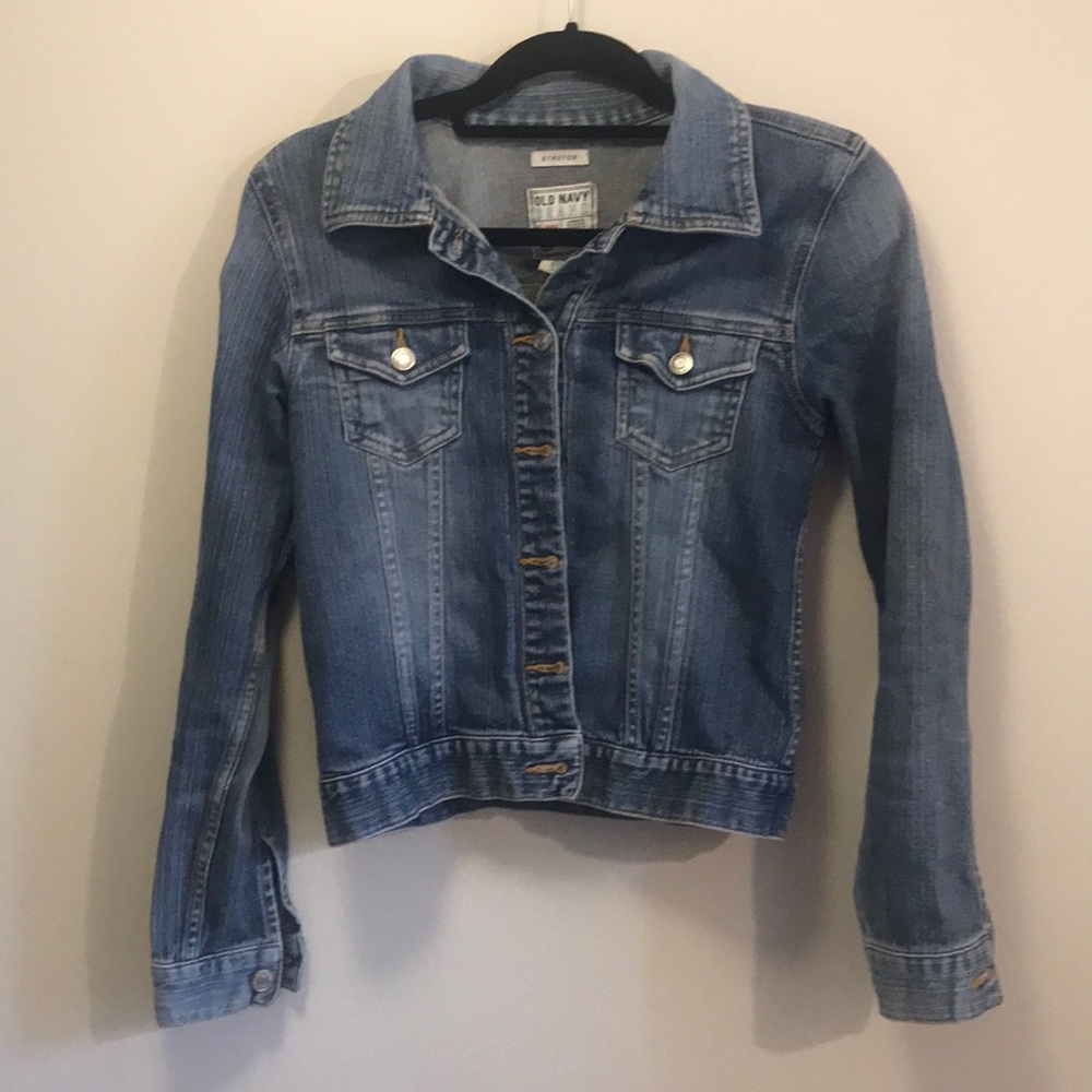 Old Navy Medium Wash Denim Jacket